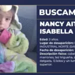 el-ministerio-seguridad-activo-alerta-sofia-nancy-aitana-isabella-ibarra-nina-3-anos-desaparecida