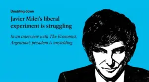 javier-milei-defendio-su-modelo-the-economist-y-recibio-fuertes-criticas